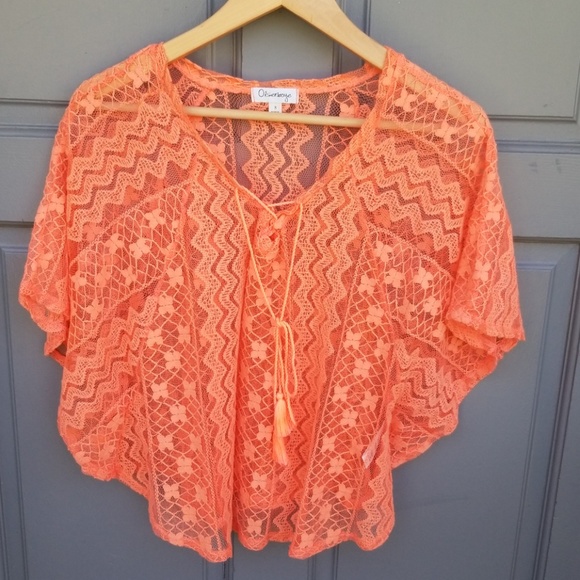 Olsenboye Tops - Olsenboye Lace blouse